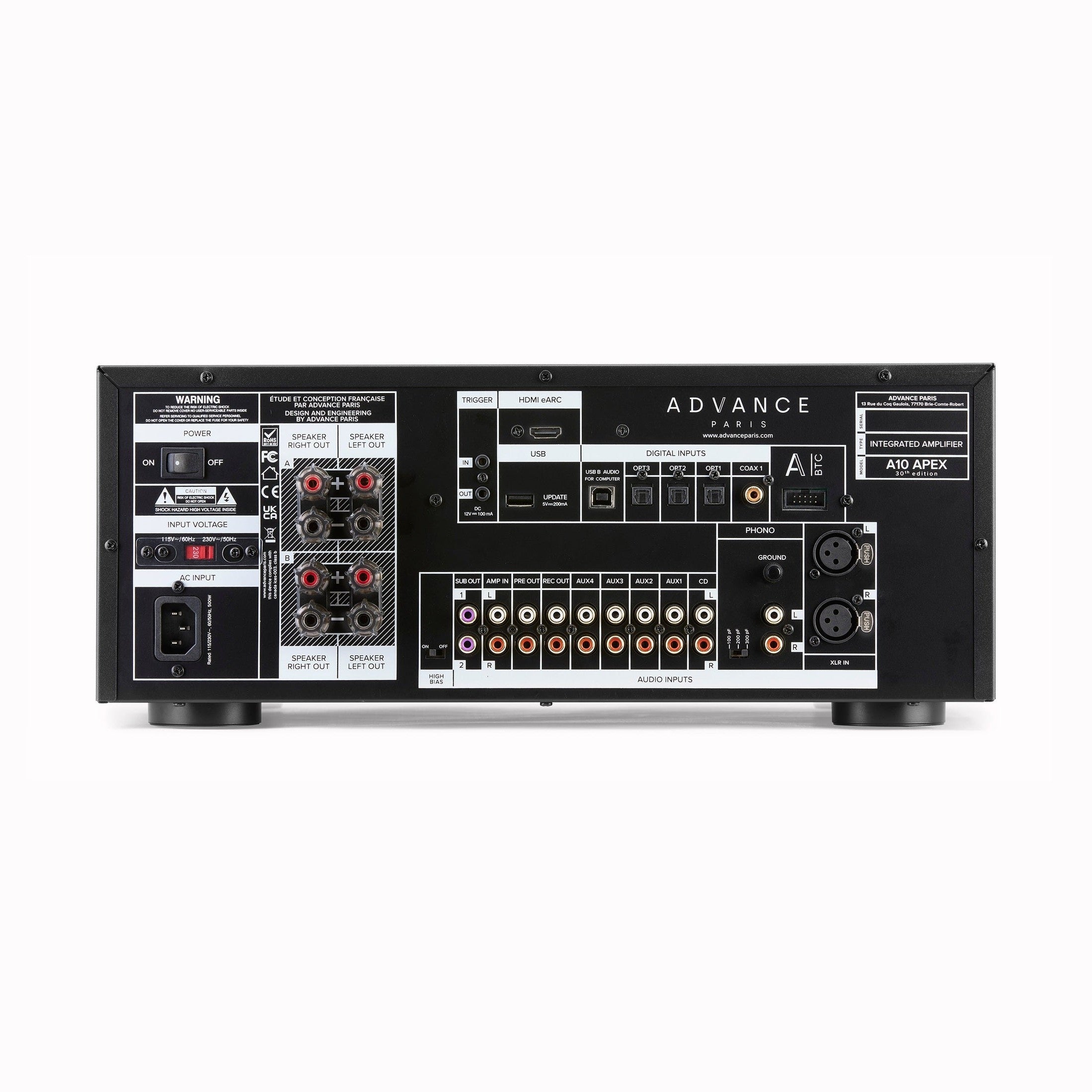 Advance Paris A10 APEX Integrated Amplifier – Advance Paris USA