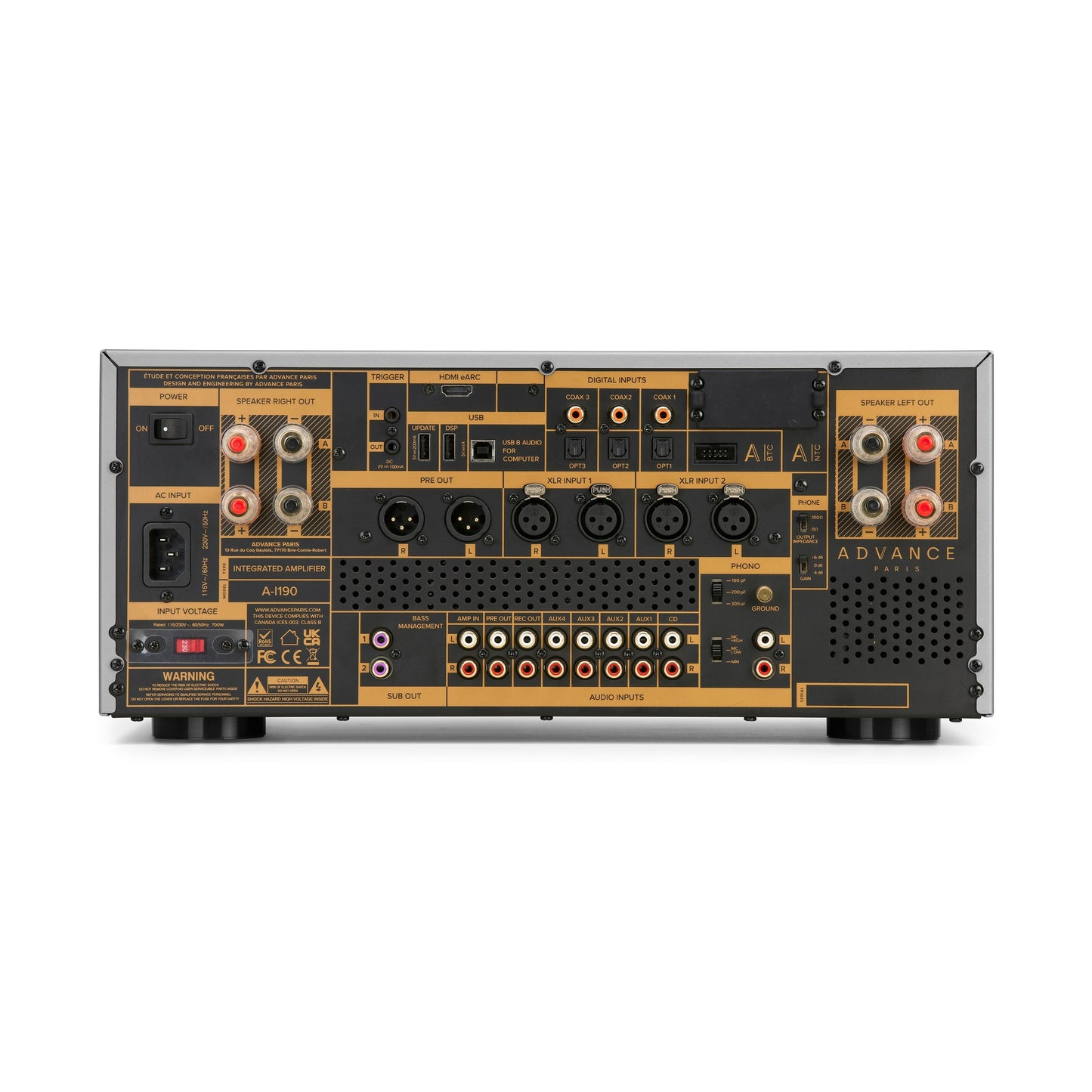 Advance Paris A-I190 Nova Integrated Amplifier