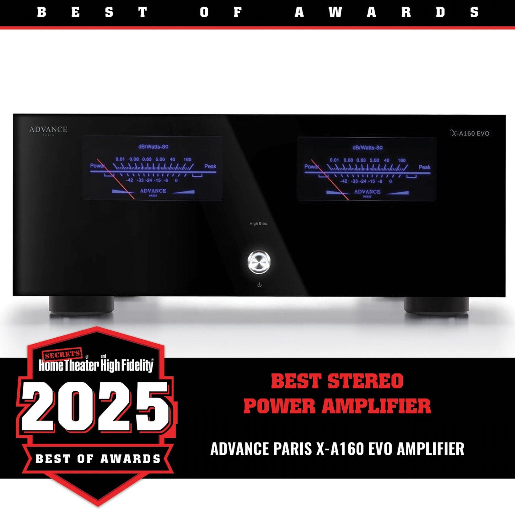 Advance Paris X-A160 EVO Stereo Amplifier – Advance Paris USA